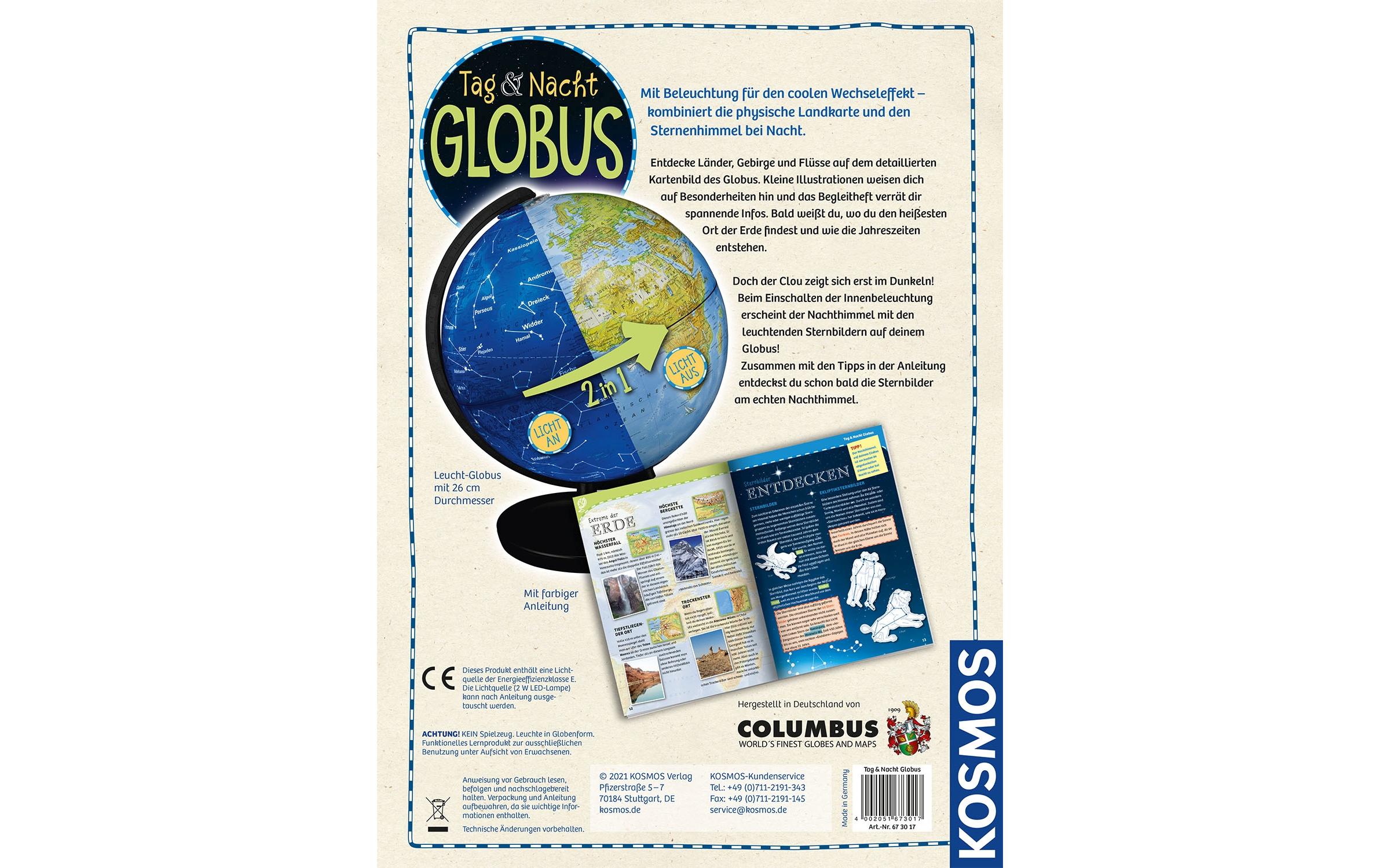 Kosmos Globus Tag & Nacht Kosmos Globus Tag & Nacht