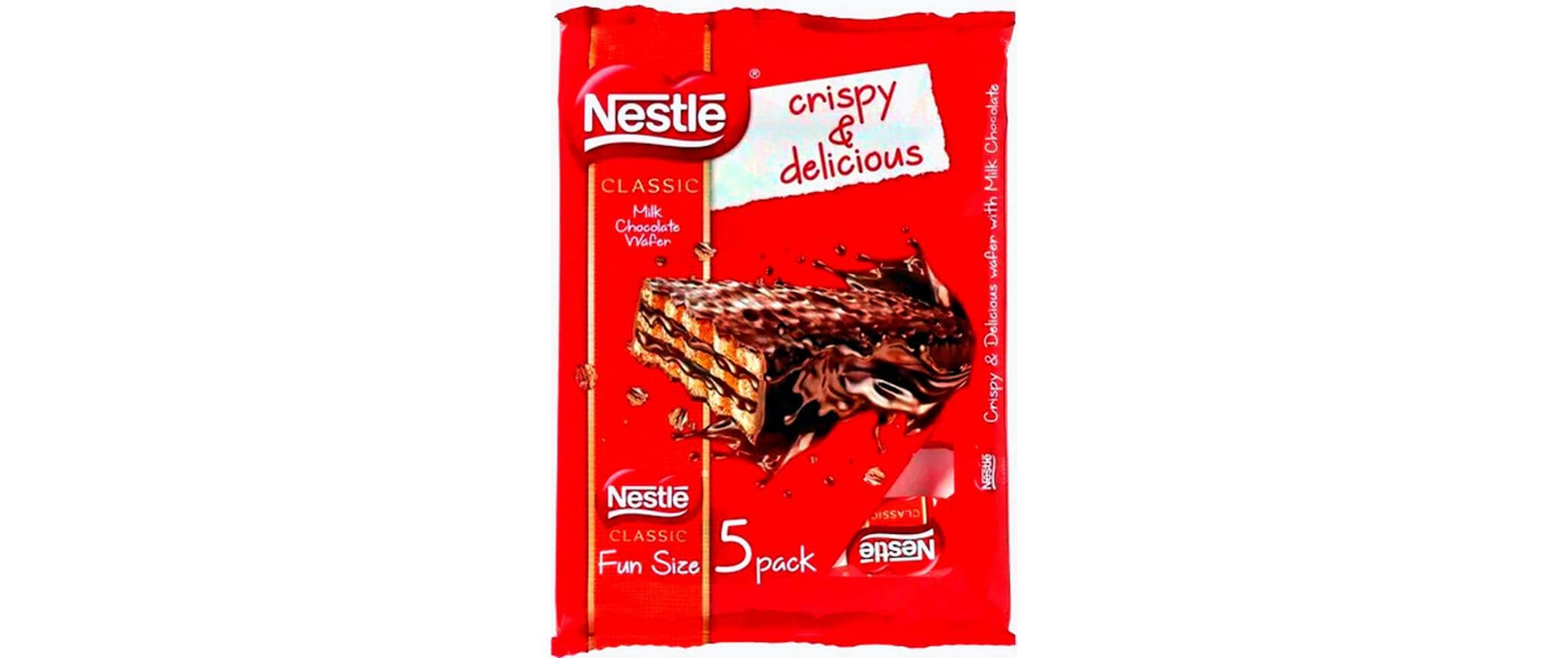 Nestlé Wafer Riegel Crispy Wafer 5 x 19 g