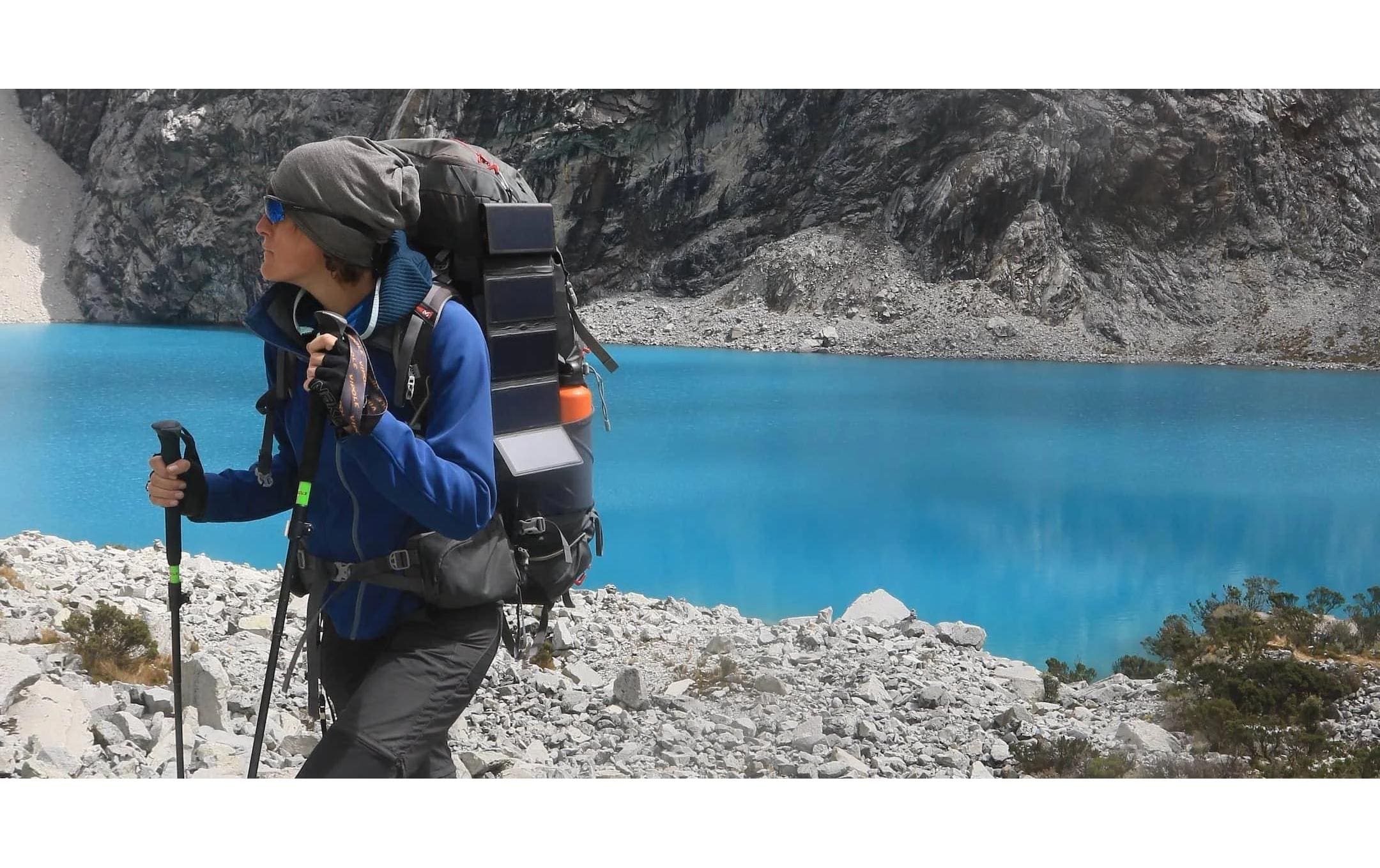 SunSlice Powerbank Electron 8W Sol – Schwarz, 10000 mAh