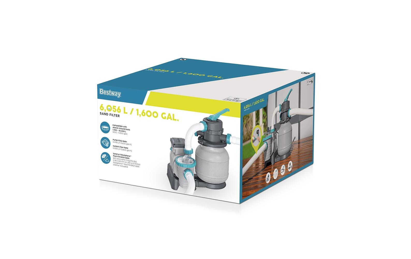 Bestway Sandfilteranlage 6.056 l/h