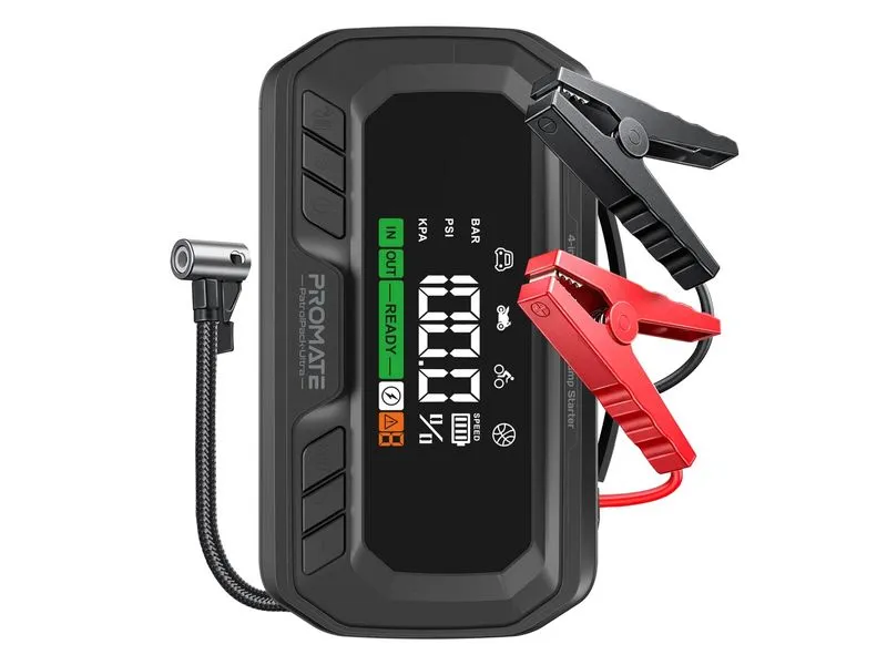 Promate PatrolPack-Ultra 4-in-1 mit Kompressor Promate PatrolPack-Ultra 4-in-1 mit Kompressor