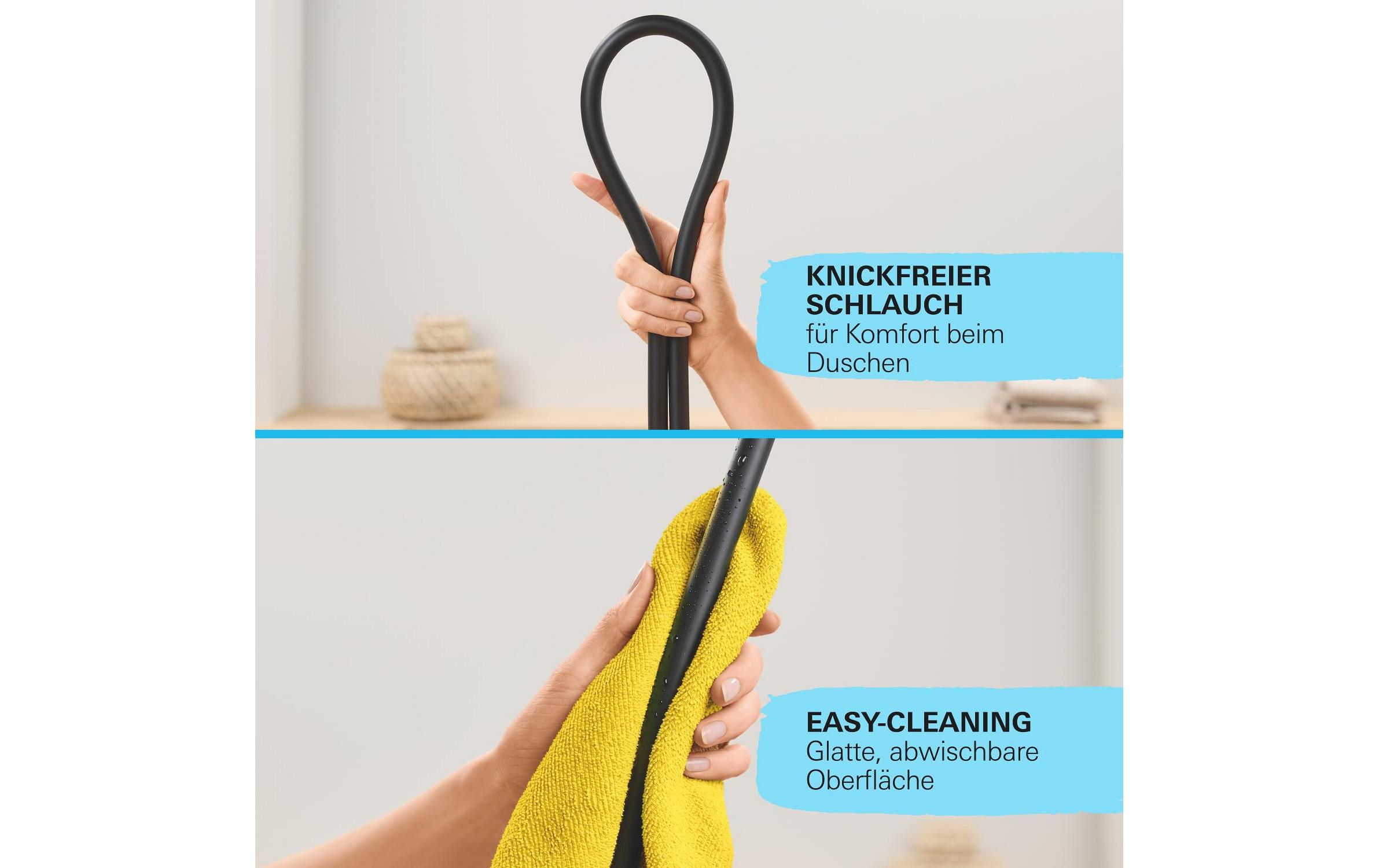 GROHE Duschbrauseschlauch VitalioFlex Trend 1500 mm Mattschwarz