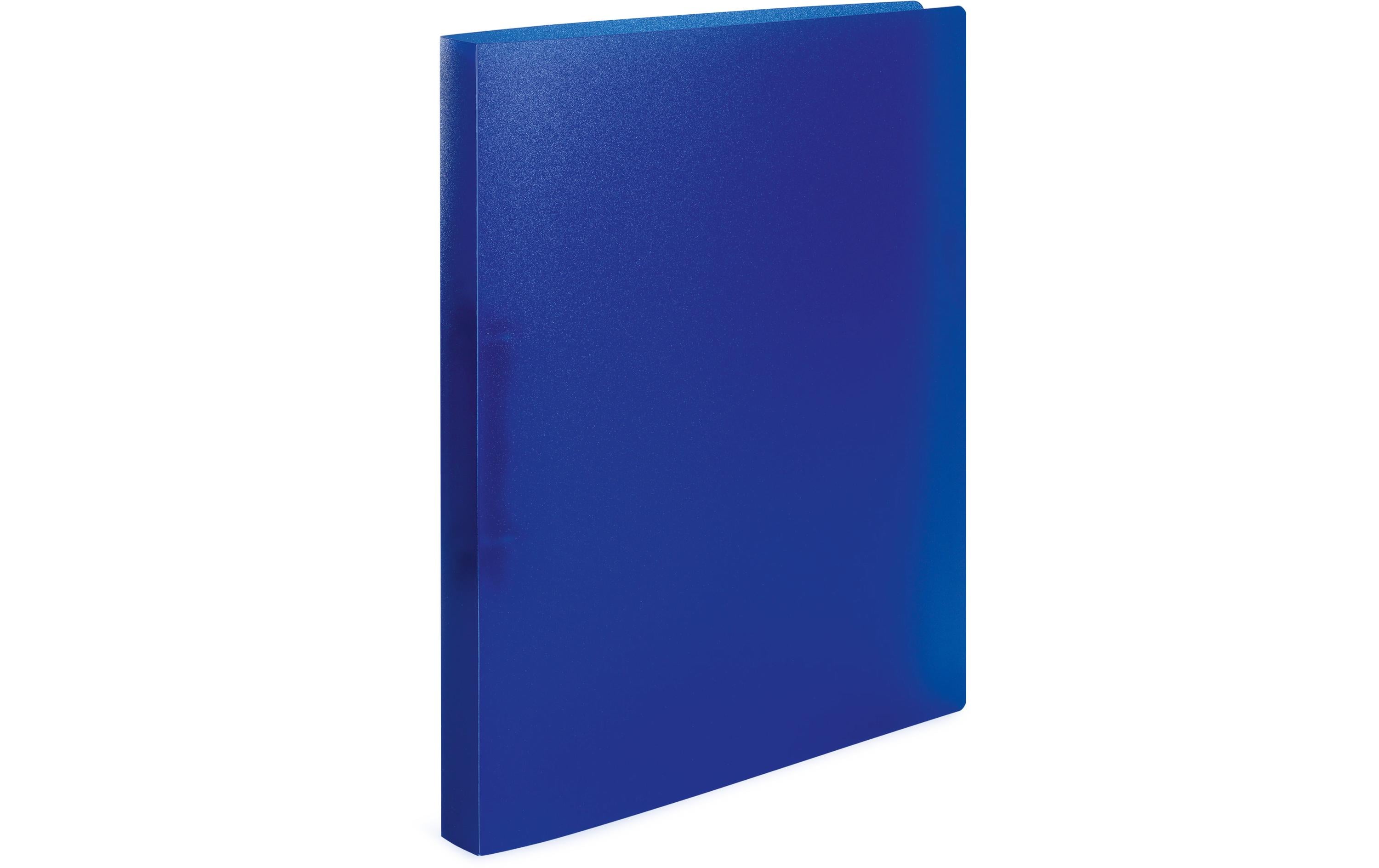 HERMA Ringbuch A4 transluzent Dunkelblau 2D-Ring Mechanik HERMA Ringbuch A4 transluzent Dunkelblau 2D-Ring Mechanik