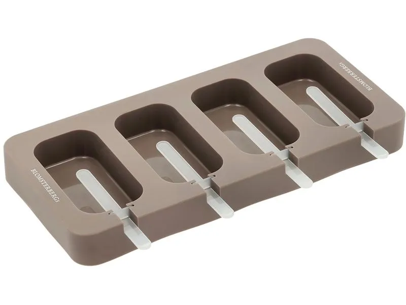 Blomsterberg Glaceform Silikon, Latte, 4 Stück