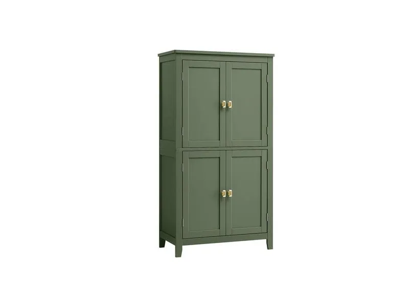 VASAGLE Kommode Bathroom Cabinet, 60 x 110 cm, Waldgrün VASAGLE Kommode Bathroom Cabinet, 60 x 110 cm, Waldgrün