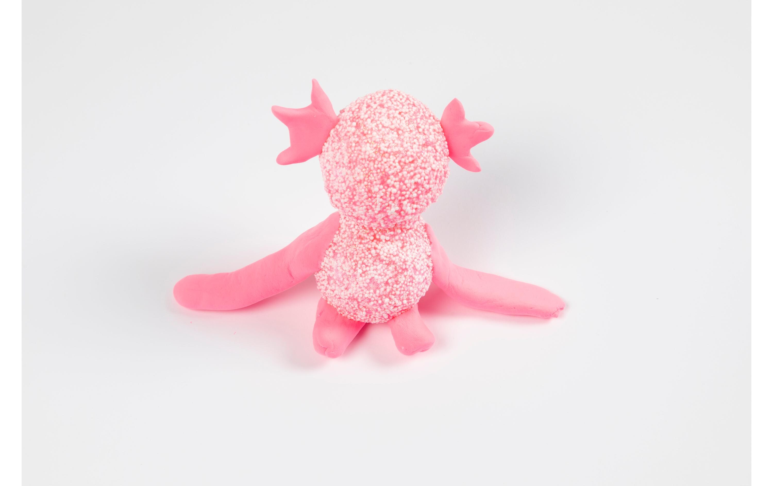 Creativ Company Modellier-Set Monster Hellpink