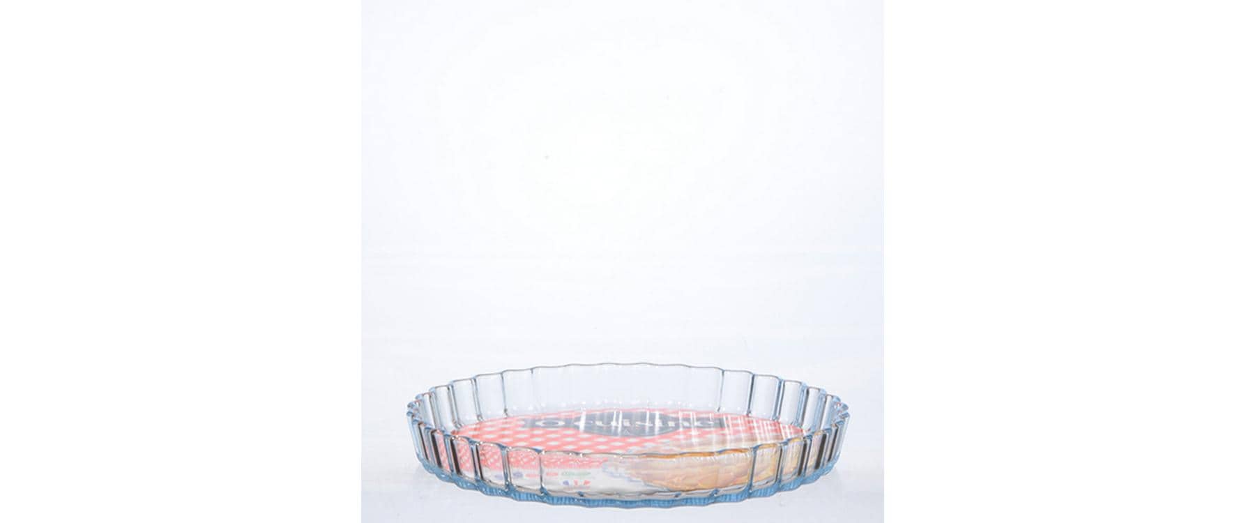 International Cookware Auflaufform 27 cm Rund, Transparent