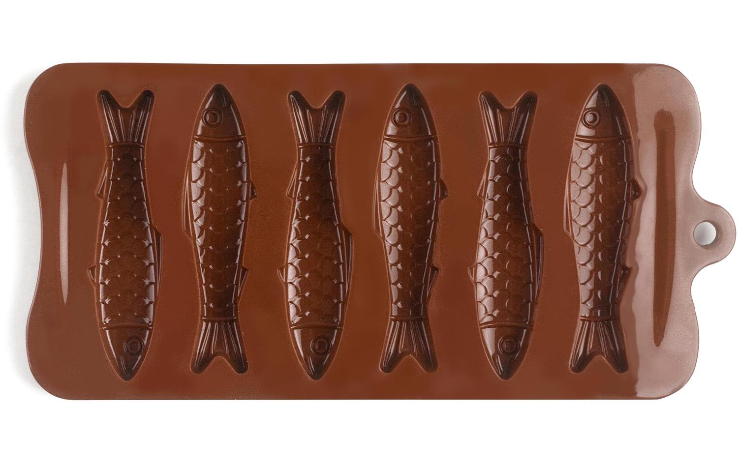 Ibili Pralinenform Fischmotiv 22.5 x 10.5 cm