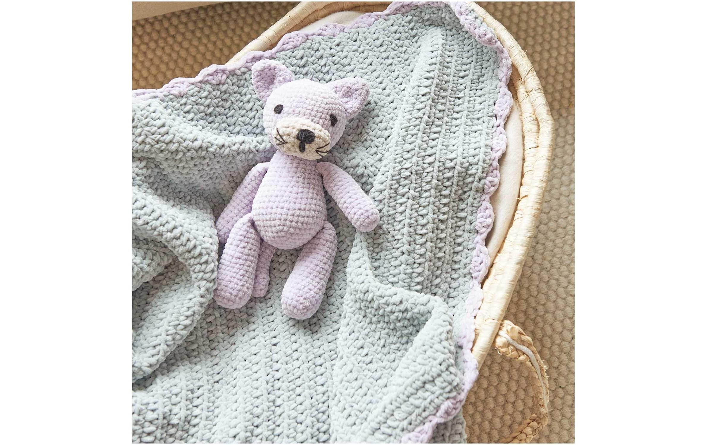 Rico Design Wolle Chenillove 100 g, Flieder