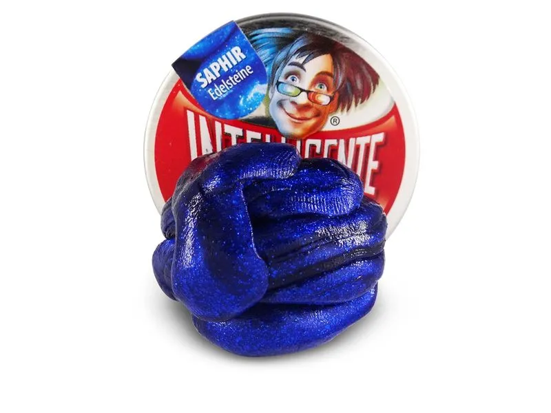 Intelligente Knete Knetmasse Kleine Dosen Saphir 18 Gramm Intelligente Knete Knetmasse Kleine Dosen Saphir 18 Gramm
