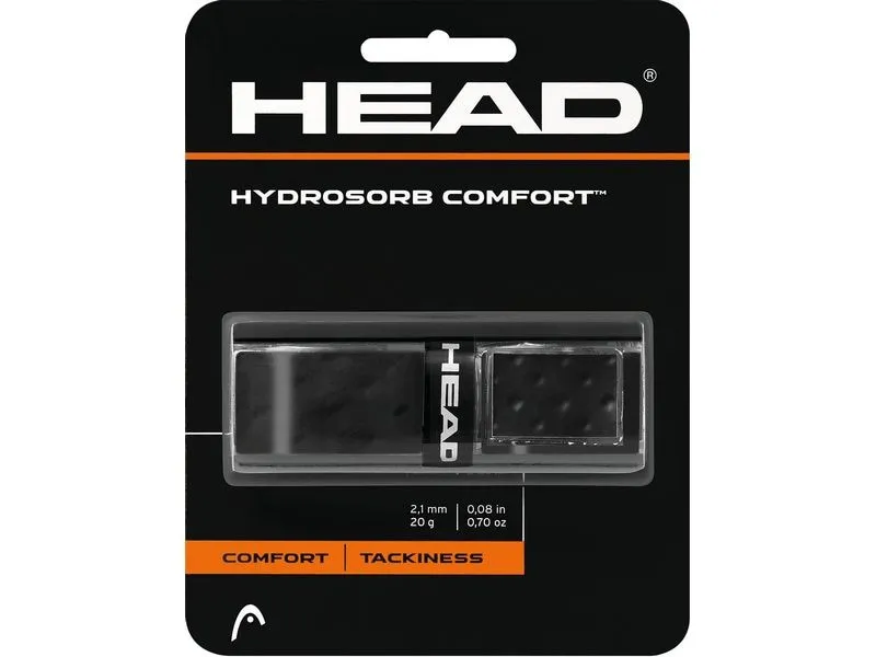 HEAD Tennis Grip HydroSorb Comfort Schwarz