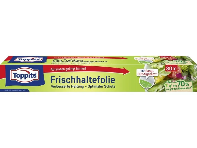Toppits Frischhaltefolie 1 Stück, Transparent