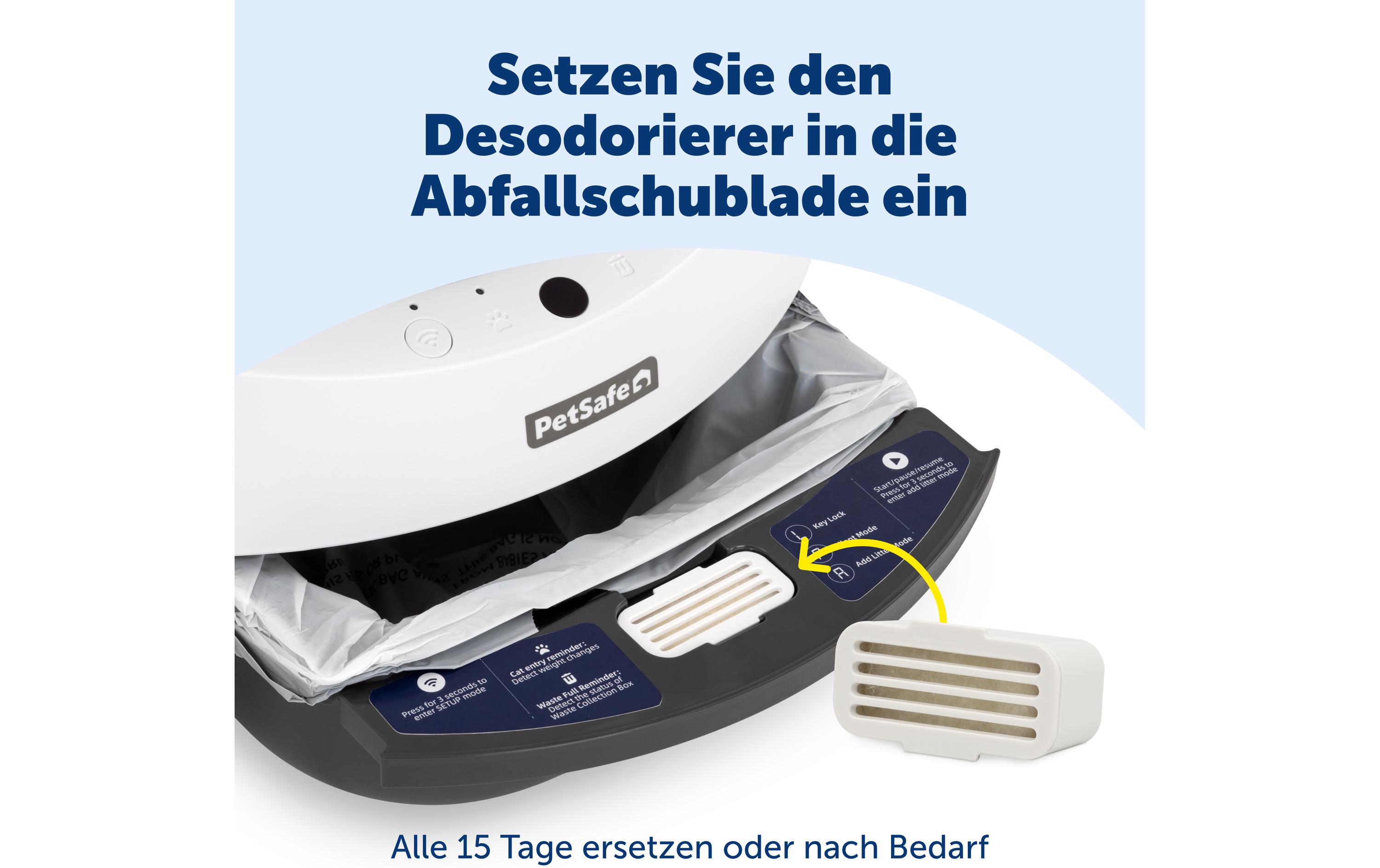 PetSafe Ersatzfilter ScoopFree SmartSpin zur Desodorierung 2 Stück