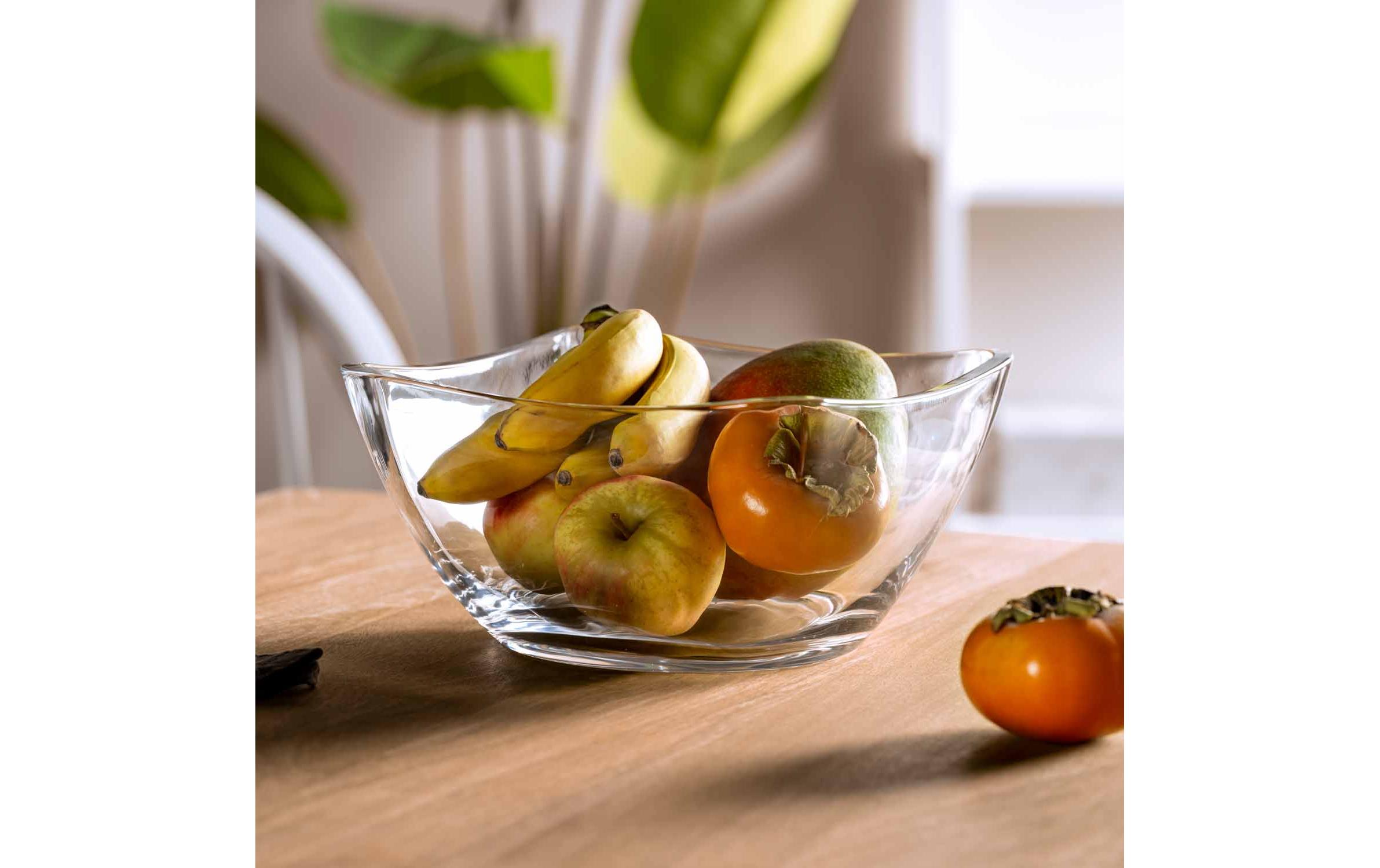 Leonardo Schüssel Piazza 1 Stück, Transparent