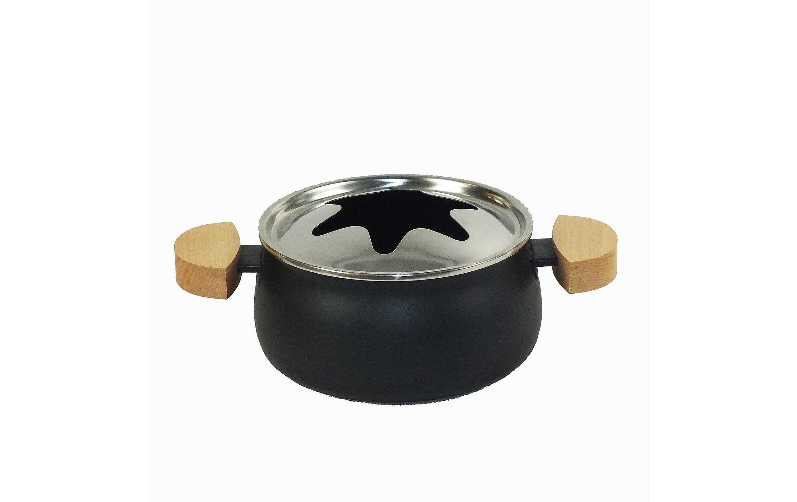 Kela Fleischfondue-Set Natura 23 Teile, Schwarz