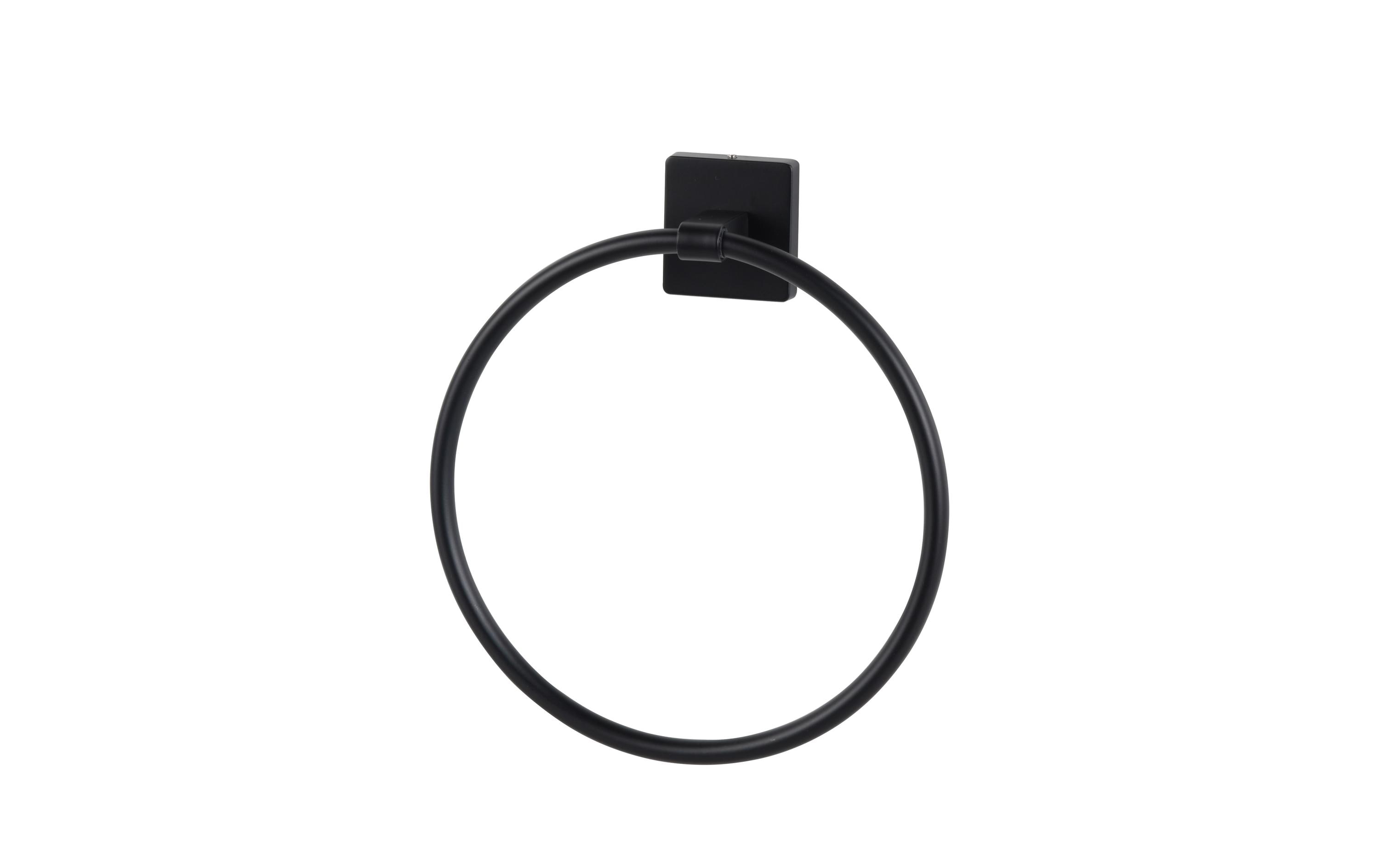 COCON Handtuchhalter rund Schwarz COCON Handtuchhalter rund Schwarz