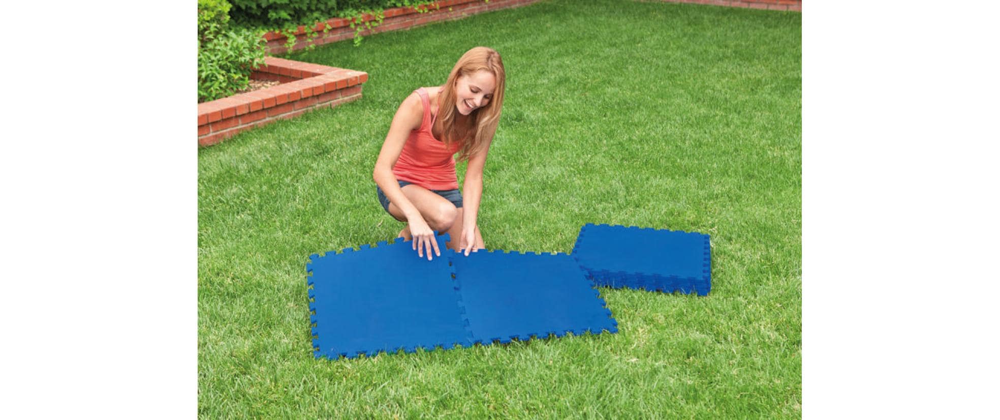 Intex Bodenschutzmatte 50 x 50 x 1 cm 8 Stück