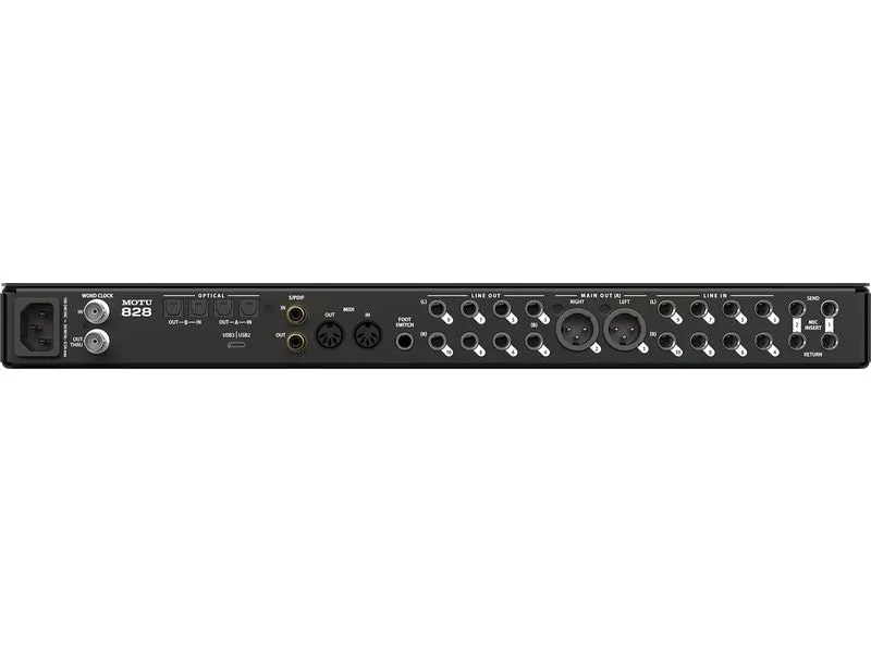 Motu Audio Interface Motu 828