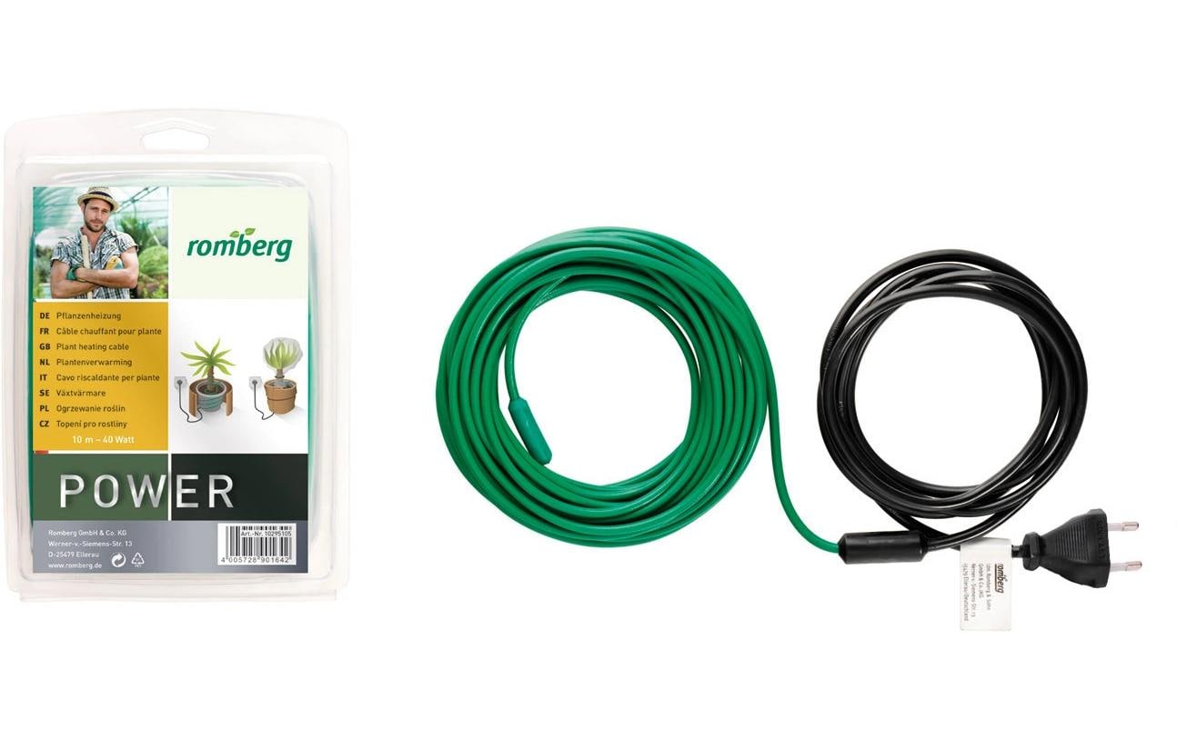 Romberg Pflanzenheizung L 10 m 40 W Grün