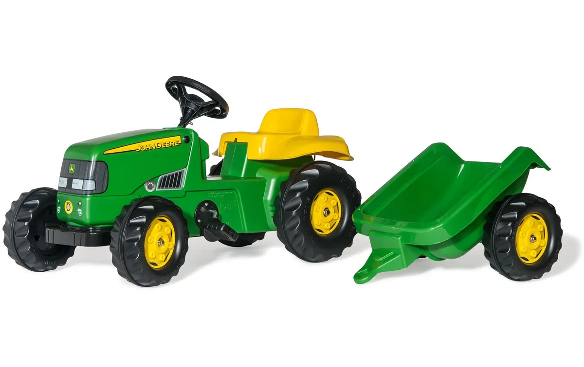 Rolly Toys Tretfahrzeug John Deere mit Anhänger Rolly Toys Tretfahrzeug John Deere mit Anhänger