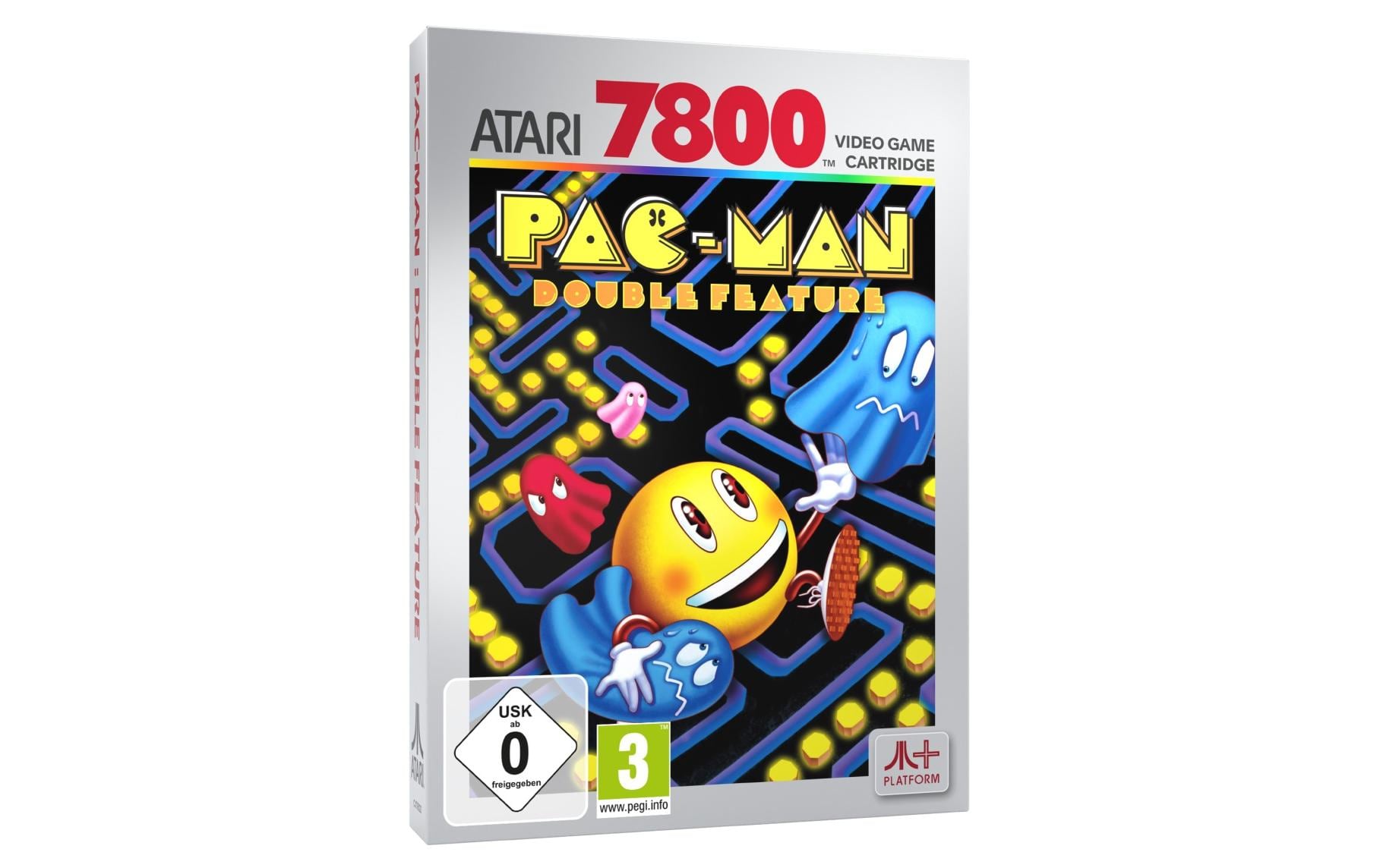 GAME Pac-Man Double Feature Catridge GAME Pac-Man Double Feature Catridge