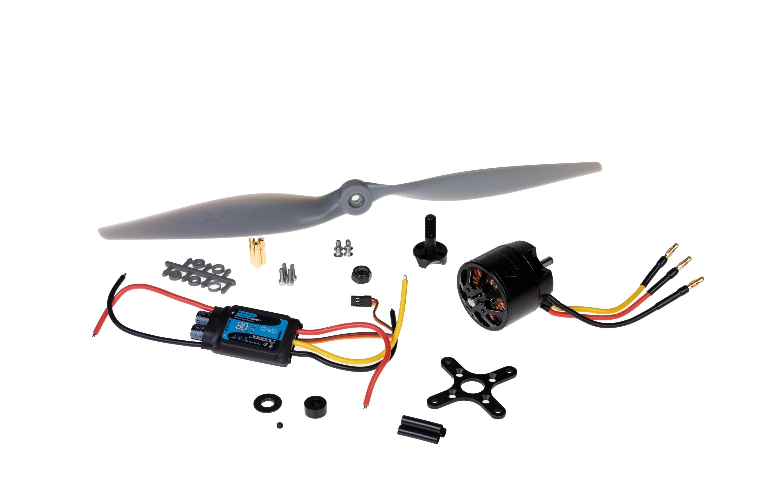EP Brushless-Antriebsset Sport 3D 4-5S 4120-500 KV, 80 A EP Brushless-Antriebsset Sport 3D 4-5S 4120-500 KV, 80 A