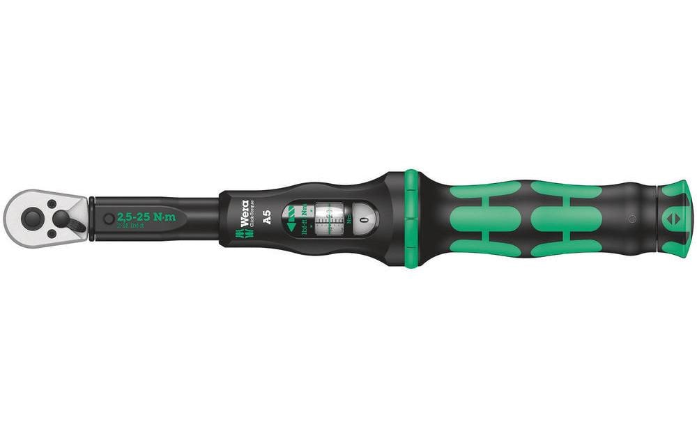 Wera Drehmomentschlüssel Click-Torque A 5, 1/4-Vierkant