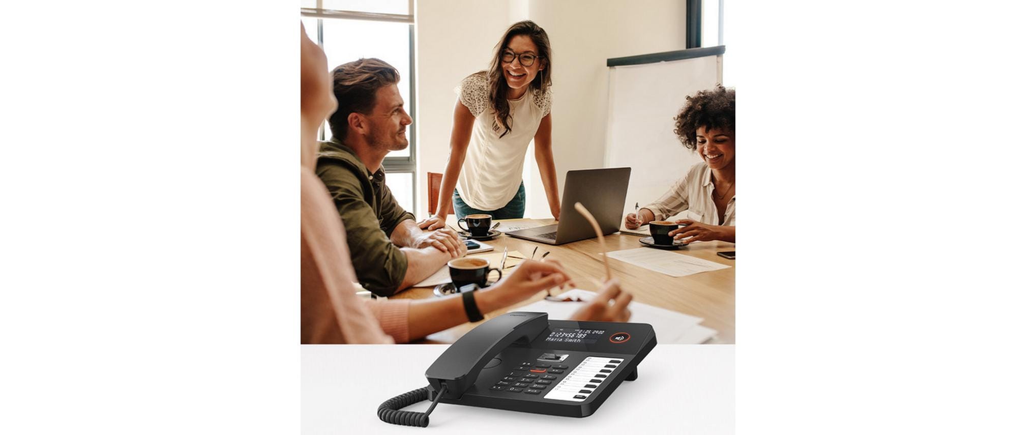 Gigaset Tischtelefon DESK 800A Schwarz Gigaset Tischtelefon DESK 800A Schwarz