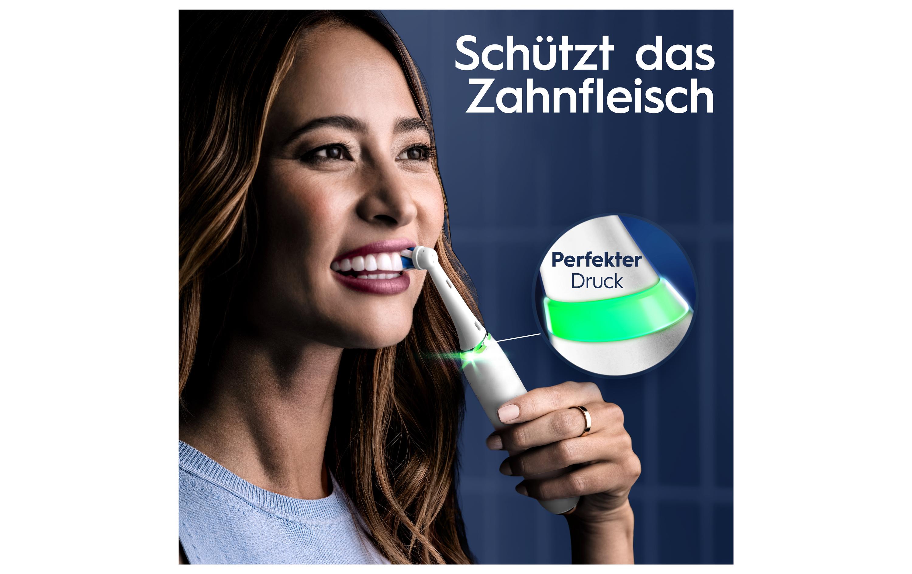 Oral-B Elektrische Zahnbürste iO Series9 White Alabaster