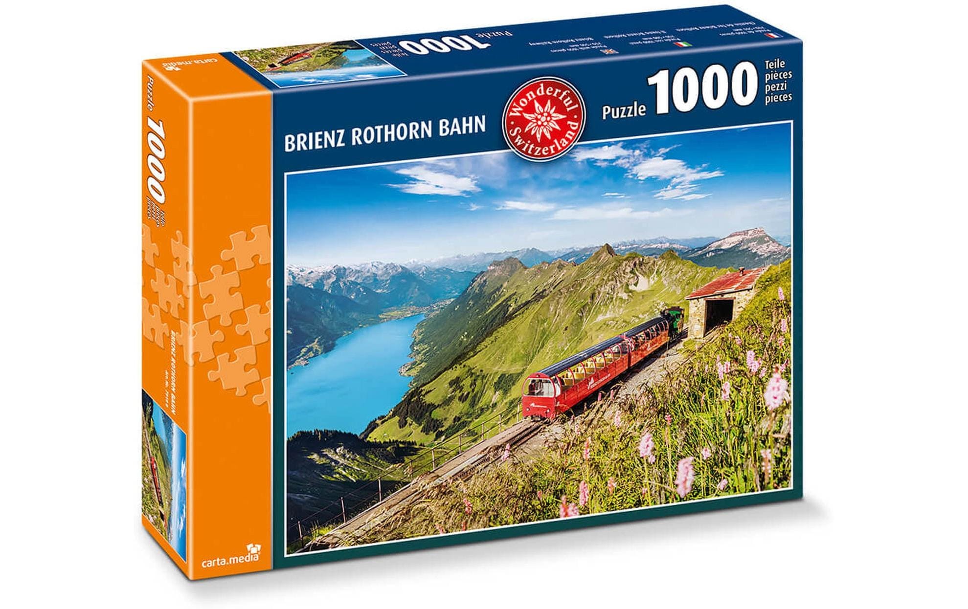 Carta.Media Puzzle Brienz Rothorn Bahn