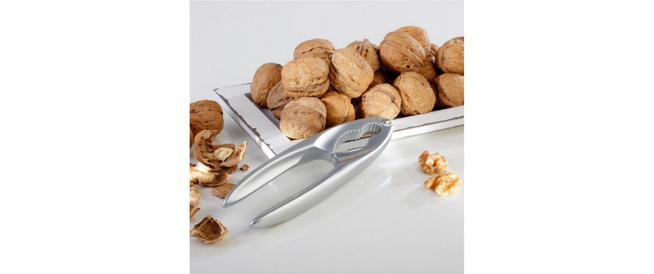 GEFU Nussknacker Classico 16.7 cm, Silber