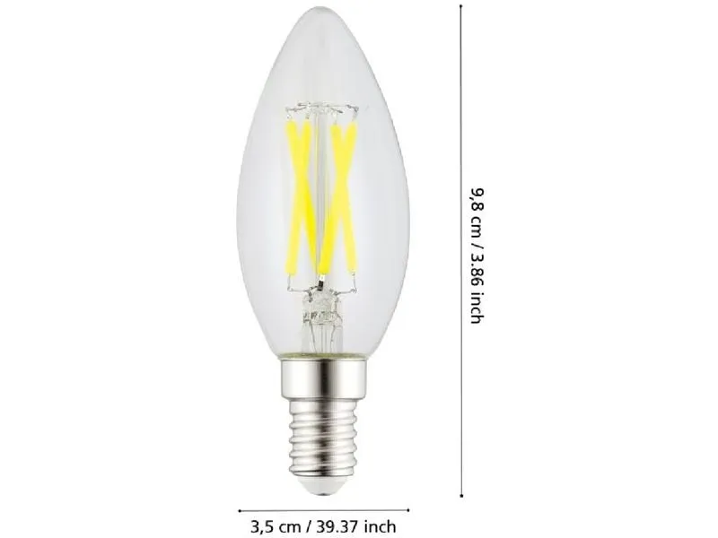EGLO Leuchten Lampe 2.2 W E14 Warmweiss EGLO Leuchten Lampe 2.2 W E14 Warmweiss