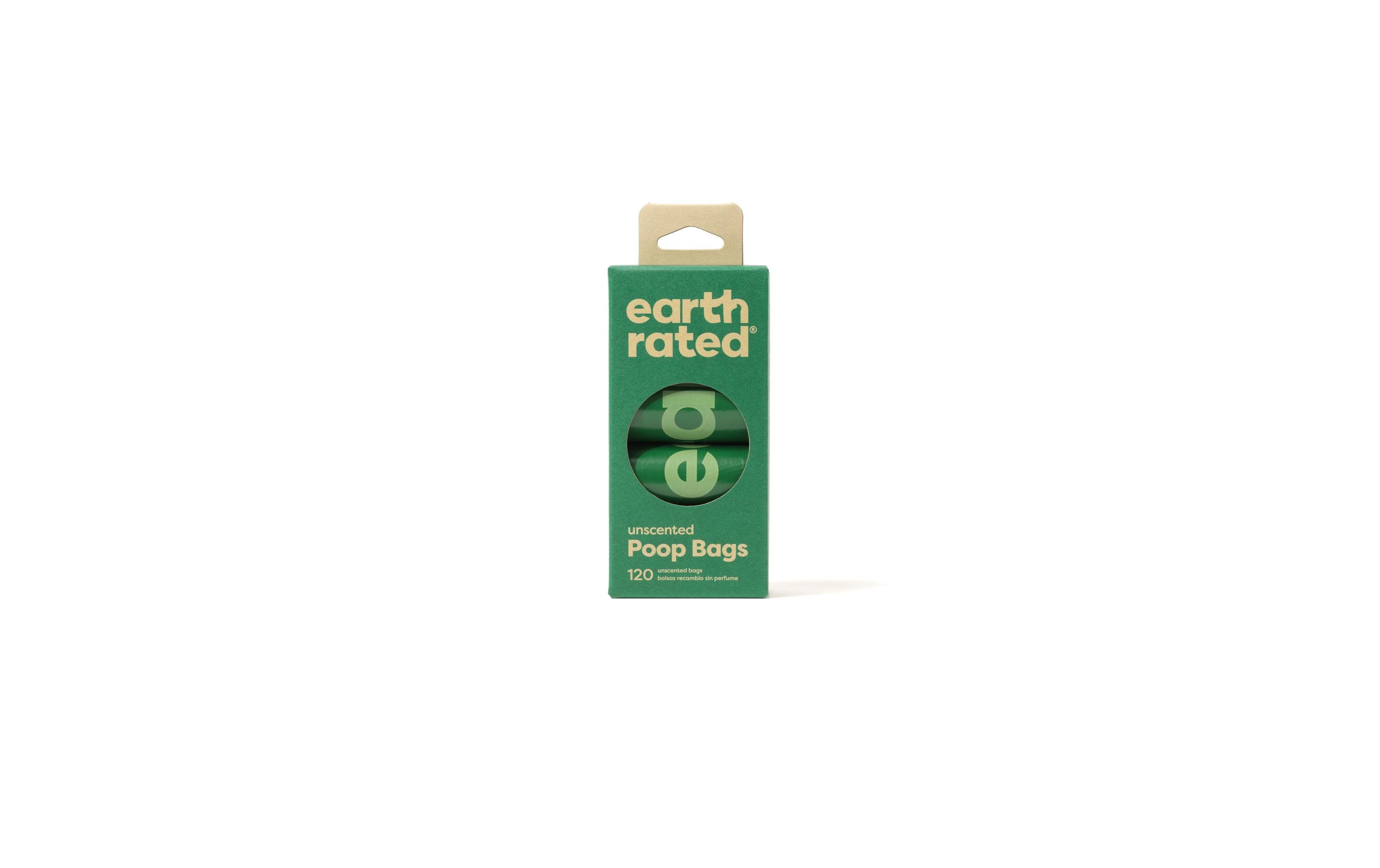 Earth Rated Hundekotbeutel 8 Nachfüllrollen, 120 Stück, ohne Duft Earth Rated Hundekotbeutel 8 Nachfüllrollen, 120 Stück, ohne Duft