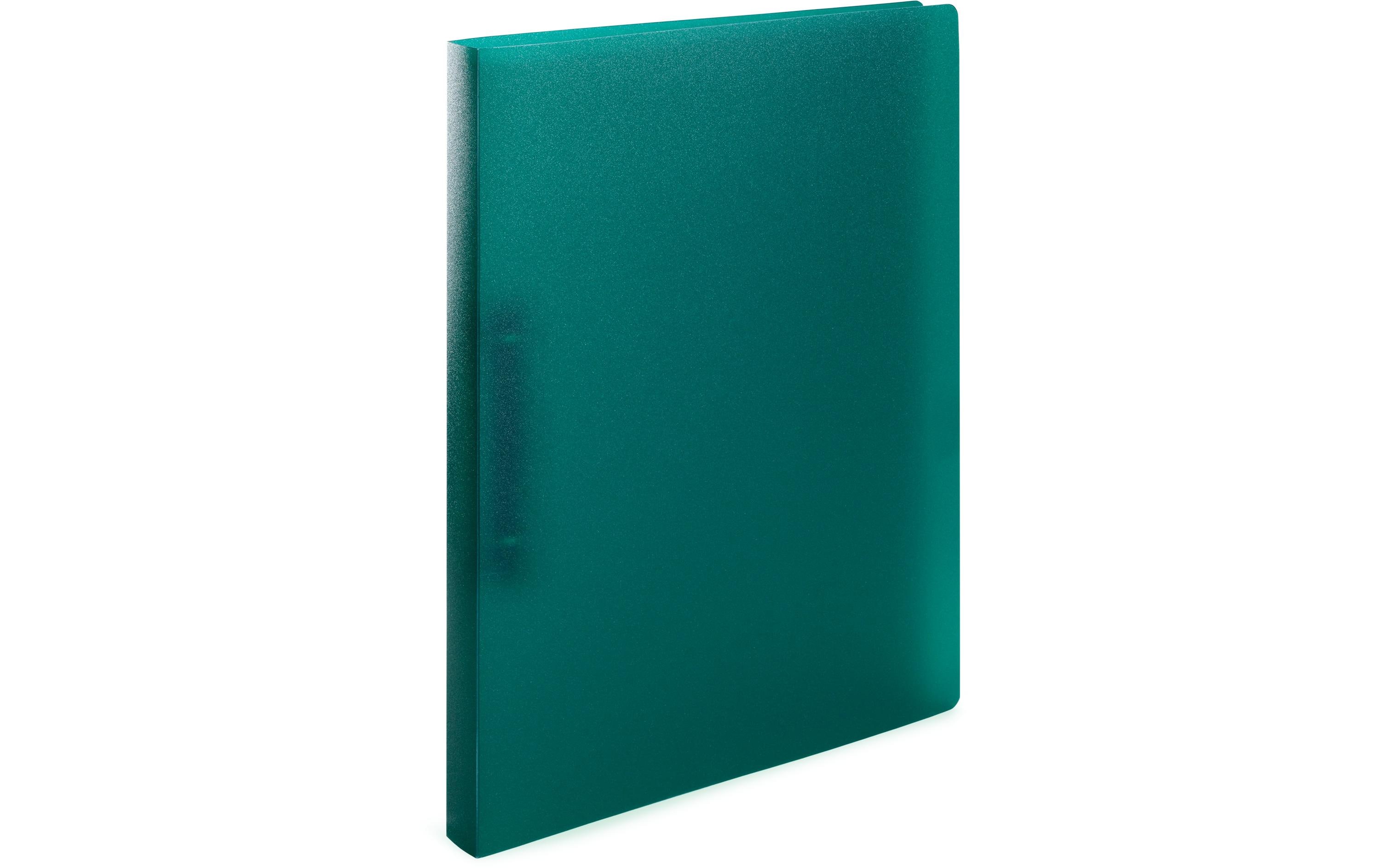 HERMA Ringbuch A4 transluzent Dunkelgrün 2D-Ring Mechanik HERMA Ringbuch A4 transluzent Dunkelgrün 2D-Ring Mechanik