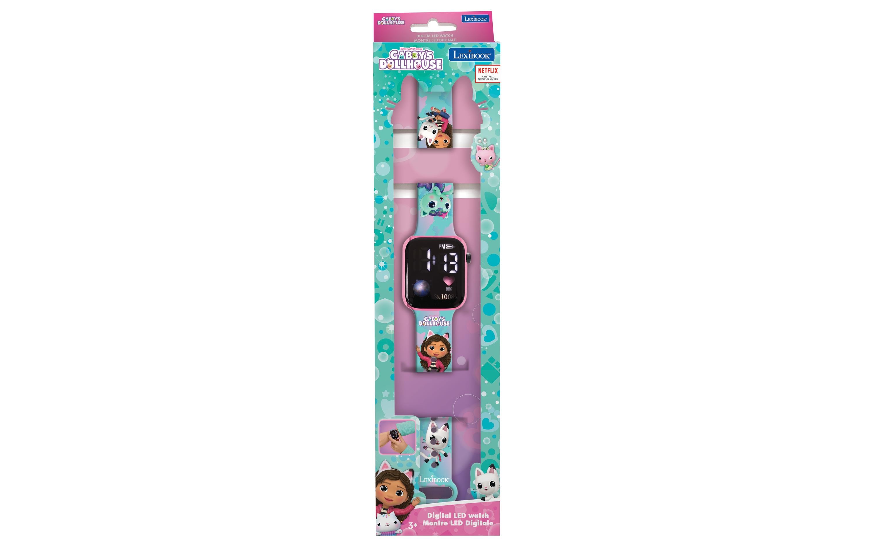 Lexibook Gabbys Dollhouse LED Digital Watch Lexibook Gabbys Dollhouse LED Digital Watch