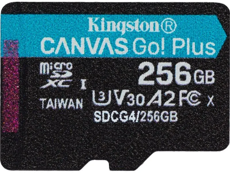 Kingston microSDXC-Karte Canvas Go! Plus 256 GB