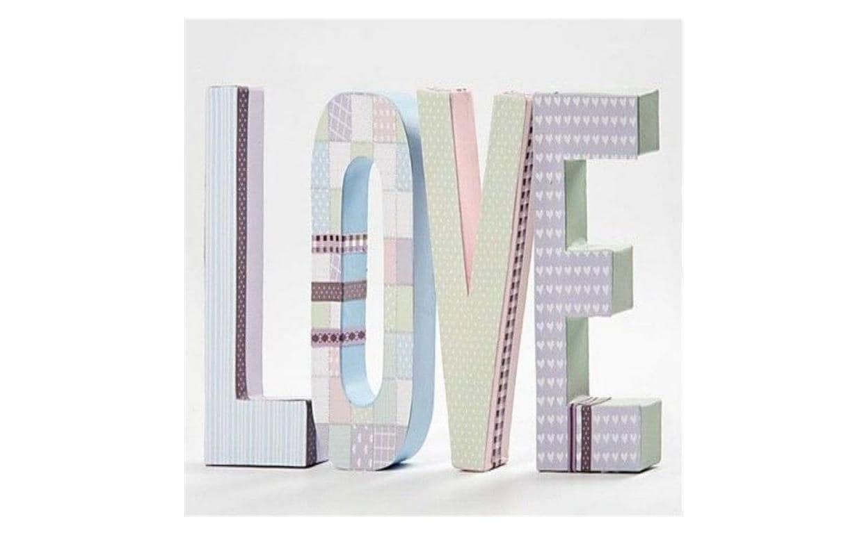 Creativ Company Papp-Buchstabe L 20.3 cm Creativ Company Papp-Buchstabe L 20.3 cm