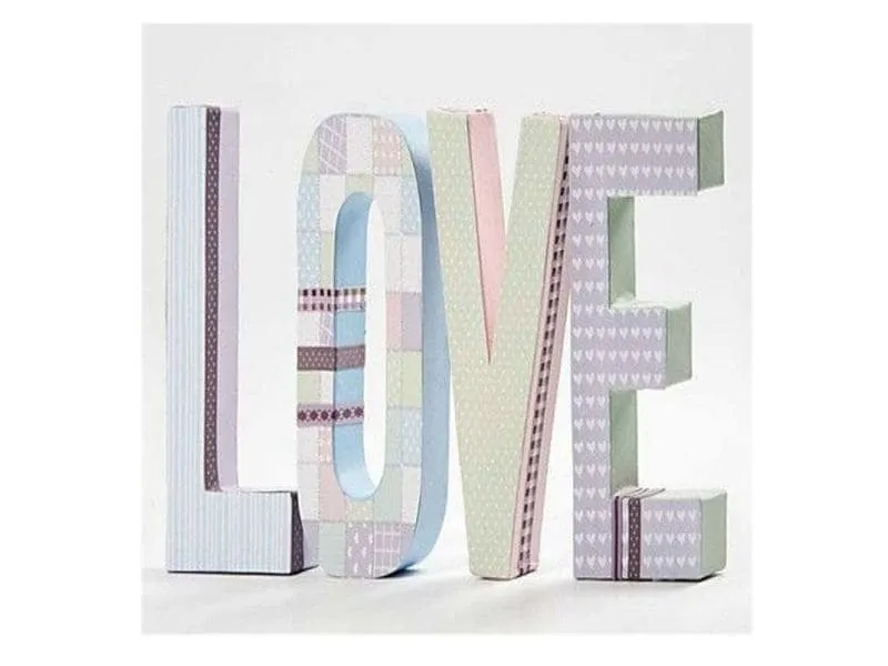 Creativ Company Papp-Buchstabe L 20.3 cm Creativ Company Papp-Buchstabe L 20.3 cm