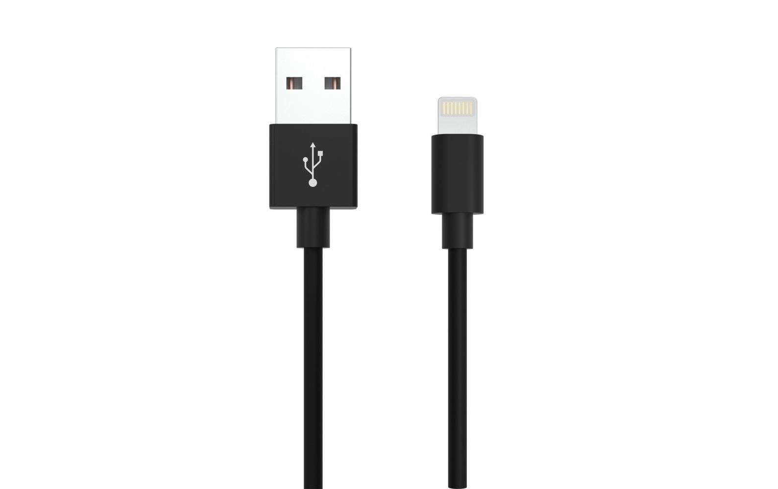 Ansmann USB 2.0-Kabel für iPhone, iPad, USB A - Lightning 1.2 m Ansmann USB 2.0-Kabel für iPhone, iPad, USB A - Lightning 1.2 m