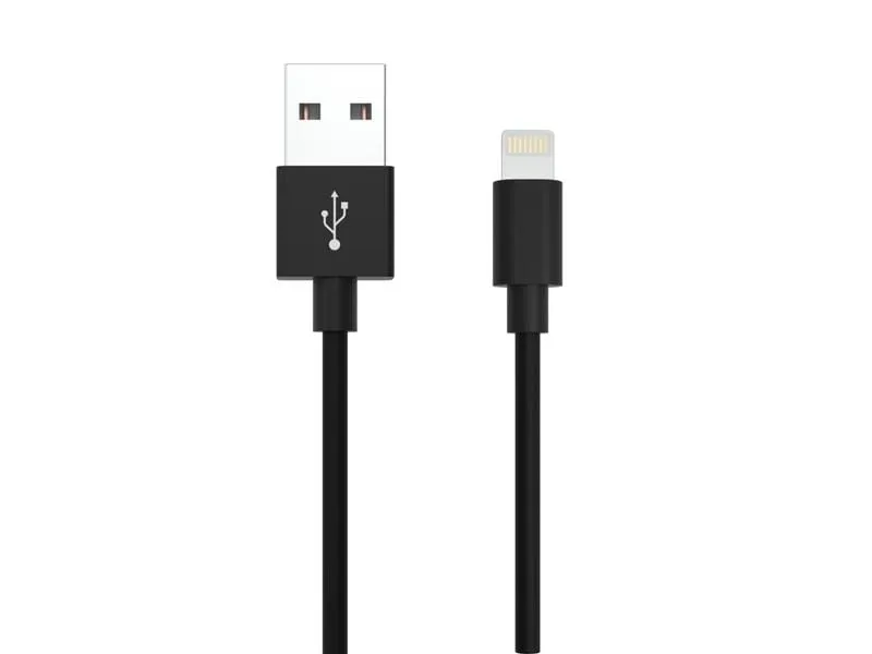 Ansmann USB 2.0-Kabel für iPhone, iPad, USB A - Lightning 1.2 m