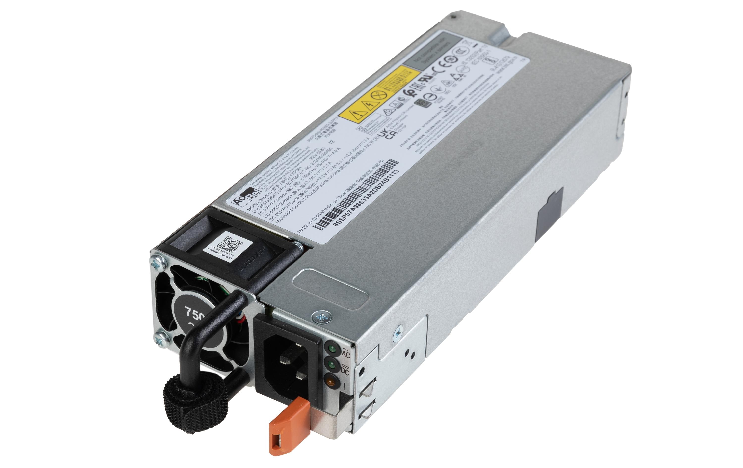 Lenovo Netzteil ThinkSystem V1 (230Vac) Titanium Hot-Swap 750 W Lenovo Netzteil ThinkSystem V1 (230Vac) Titanium Hot-Swap 750 W