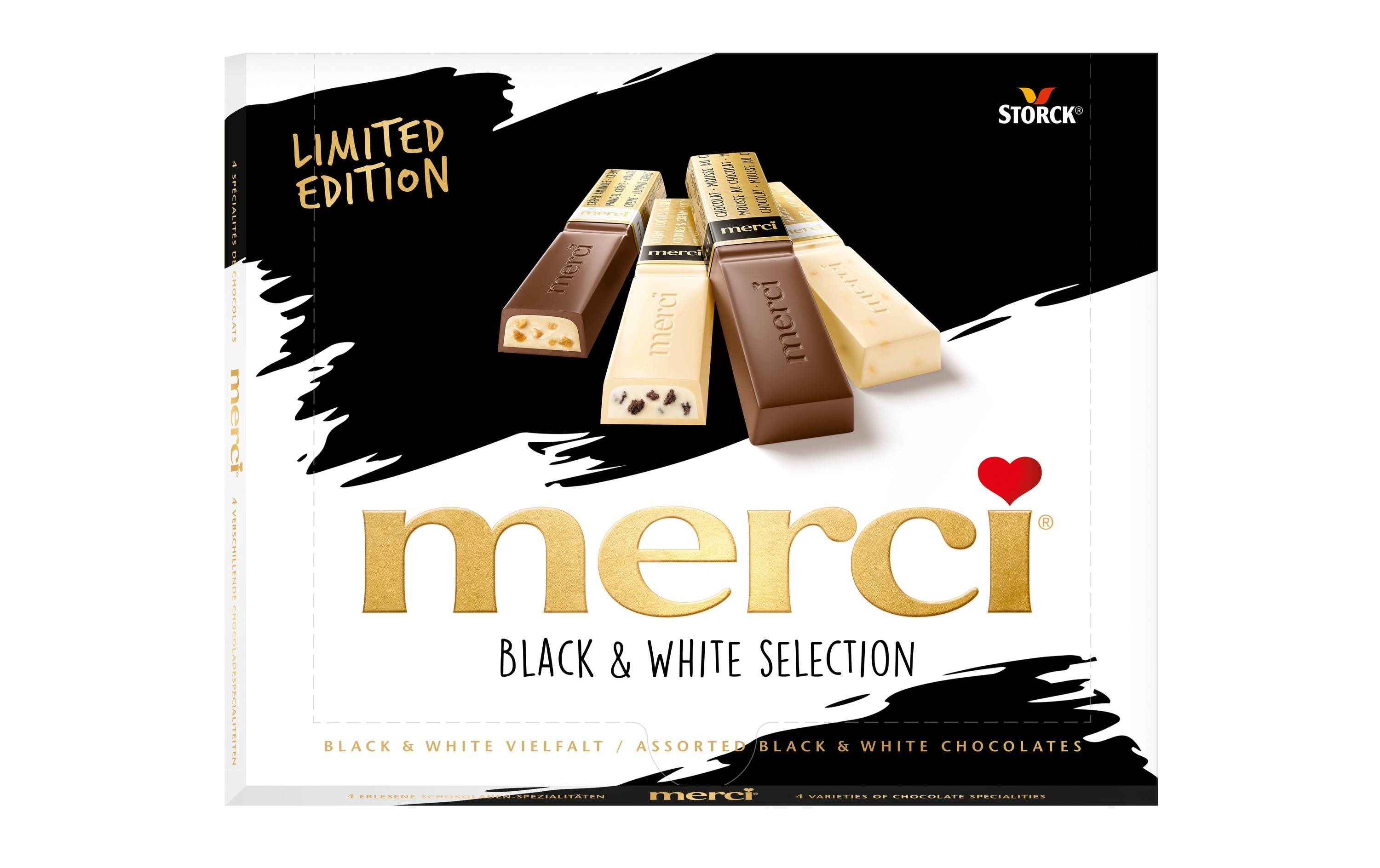 Storck Pralinen Merci Finest Selection Black & White 240 g