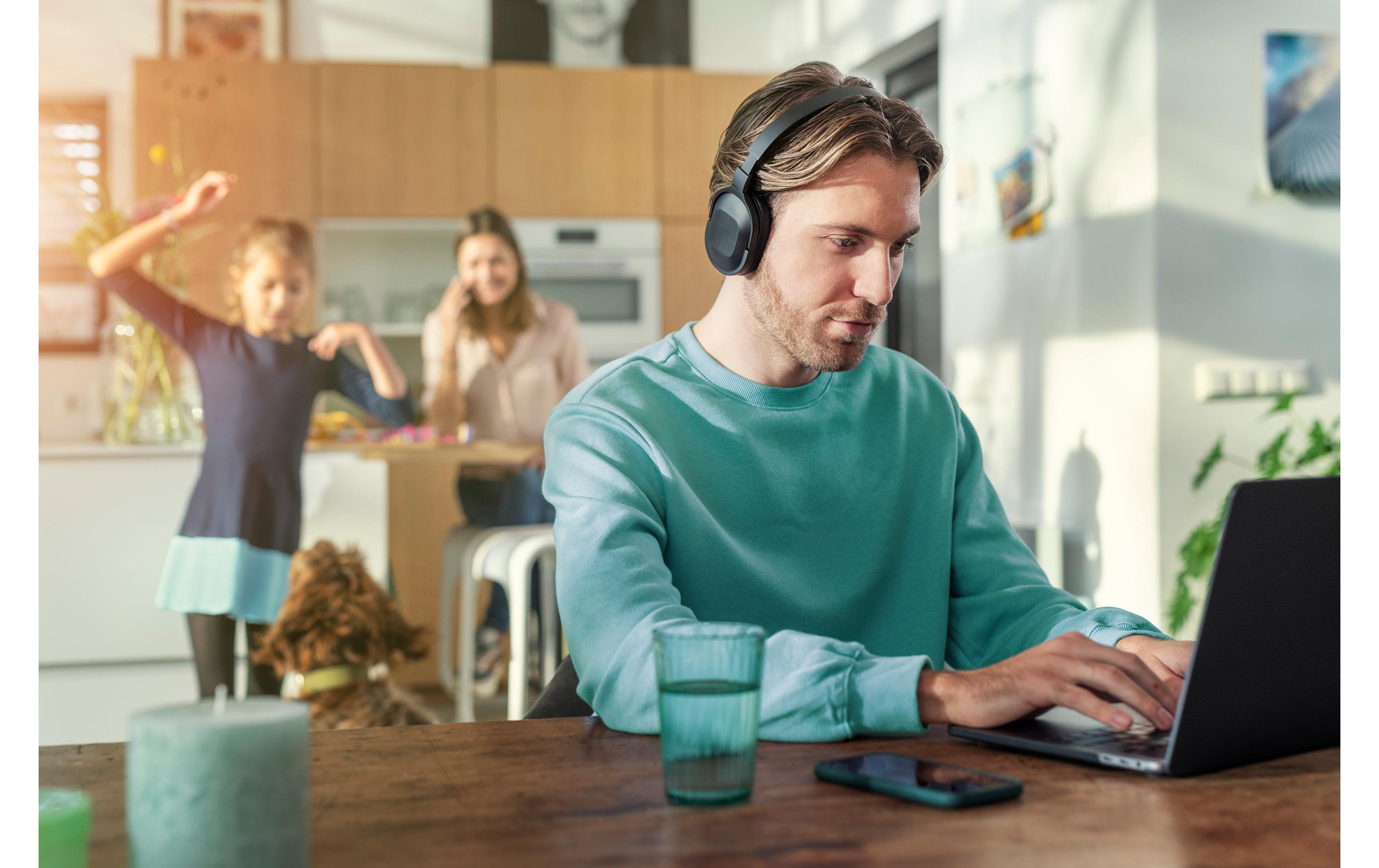 Philips Over-Ear-Kopfhörer TAH6506BK/00 Schwarz Philips Over-Ear-Kopfhörer TAH6506BK/00 Schwarz