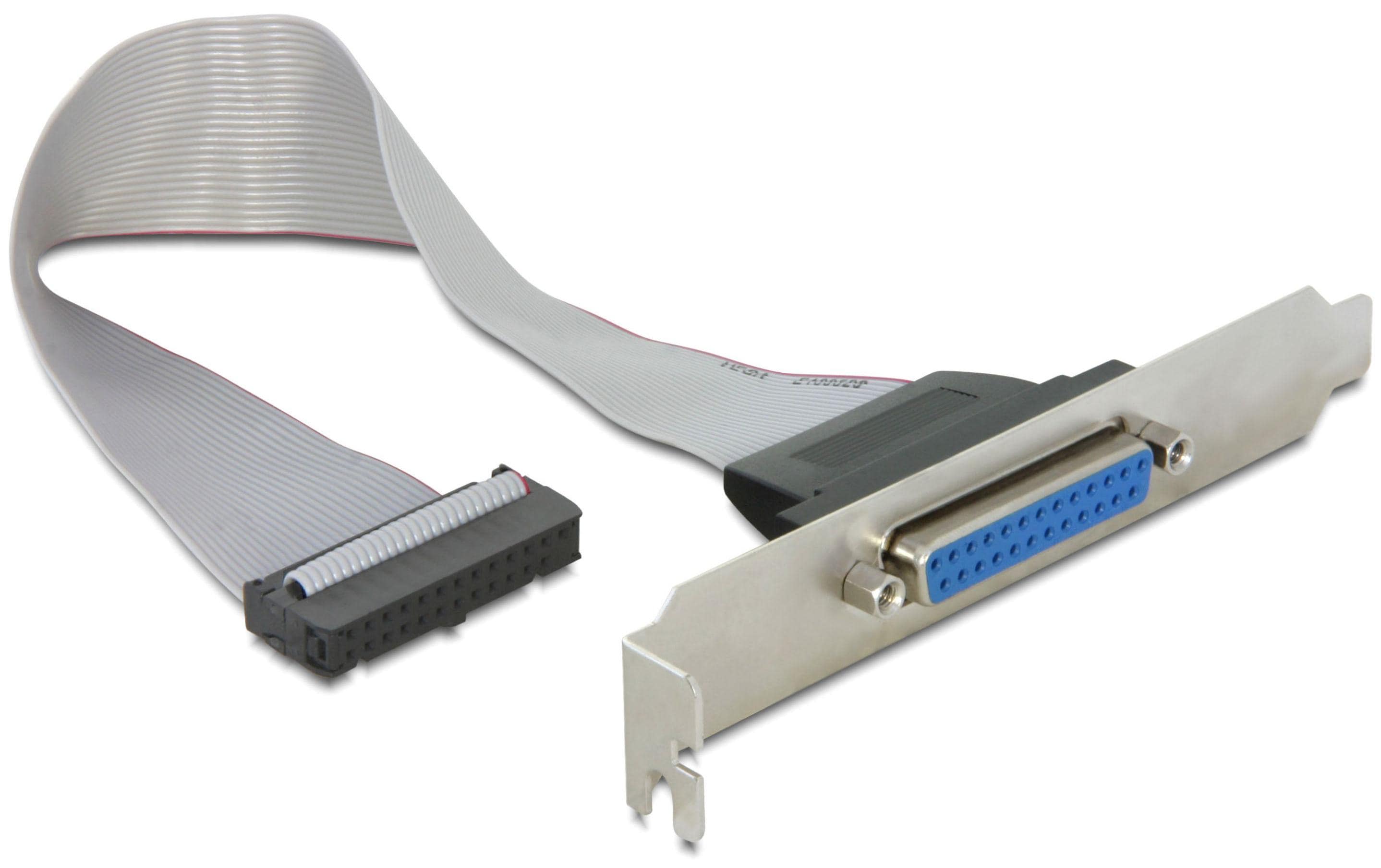 Delock Bracket Parallel DB25 Full Height Delock Bracket Parallel DB25 Full Height