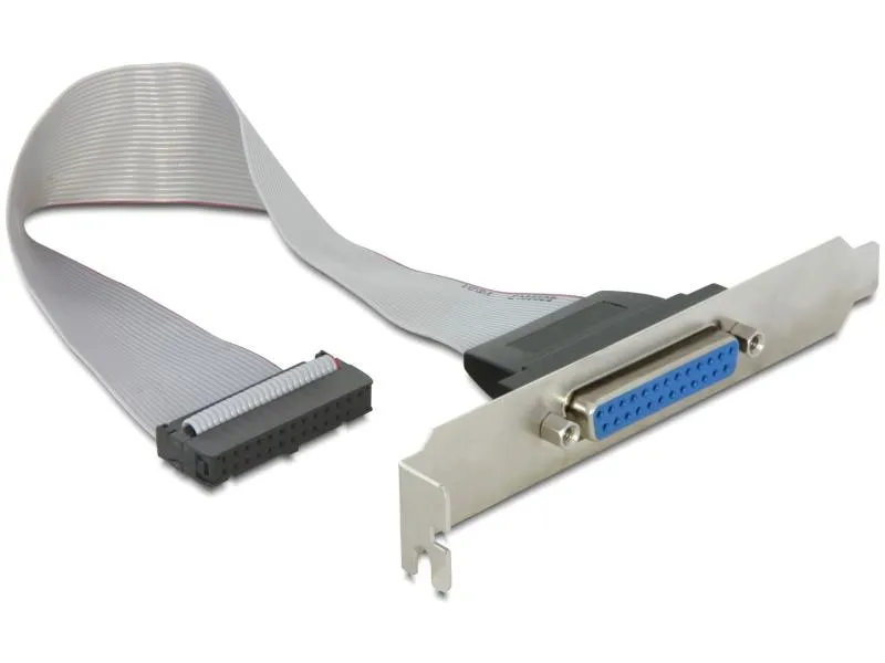 Delock Bracket Parallel DB25 Full Height