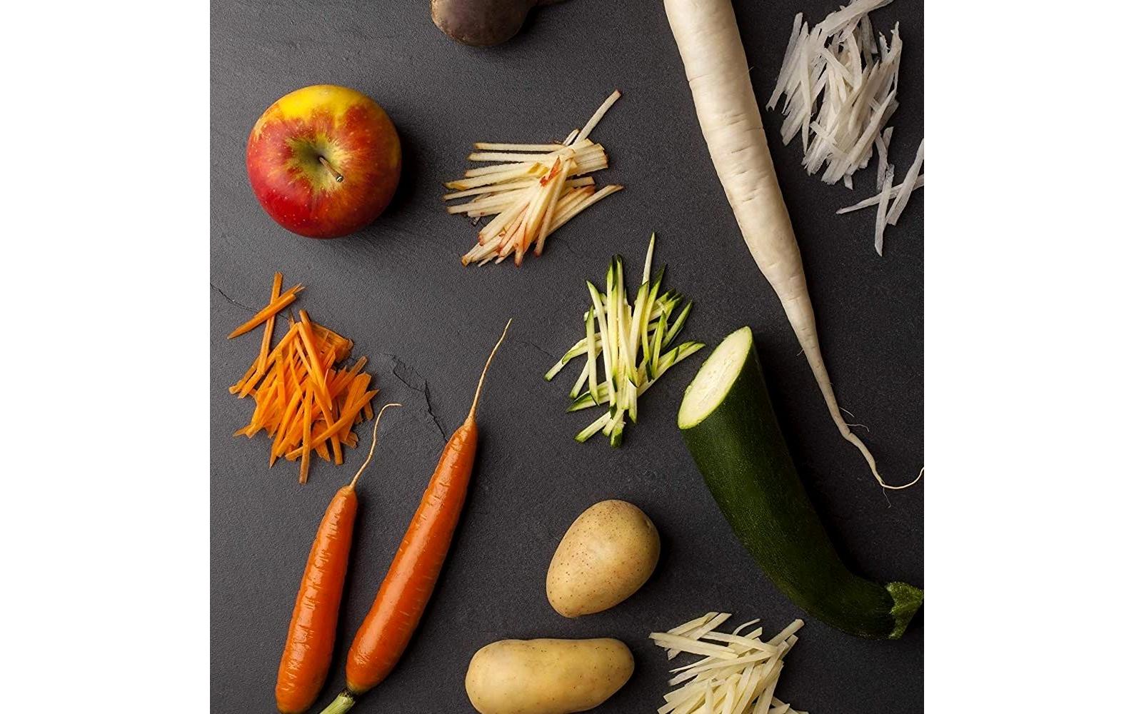 Microplane Gourmet Profi Juliennehobel Schwarz