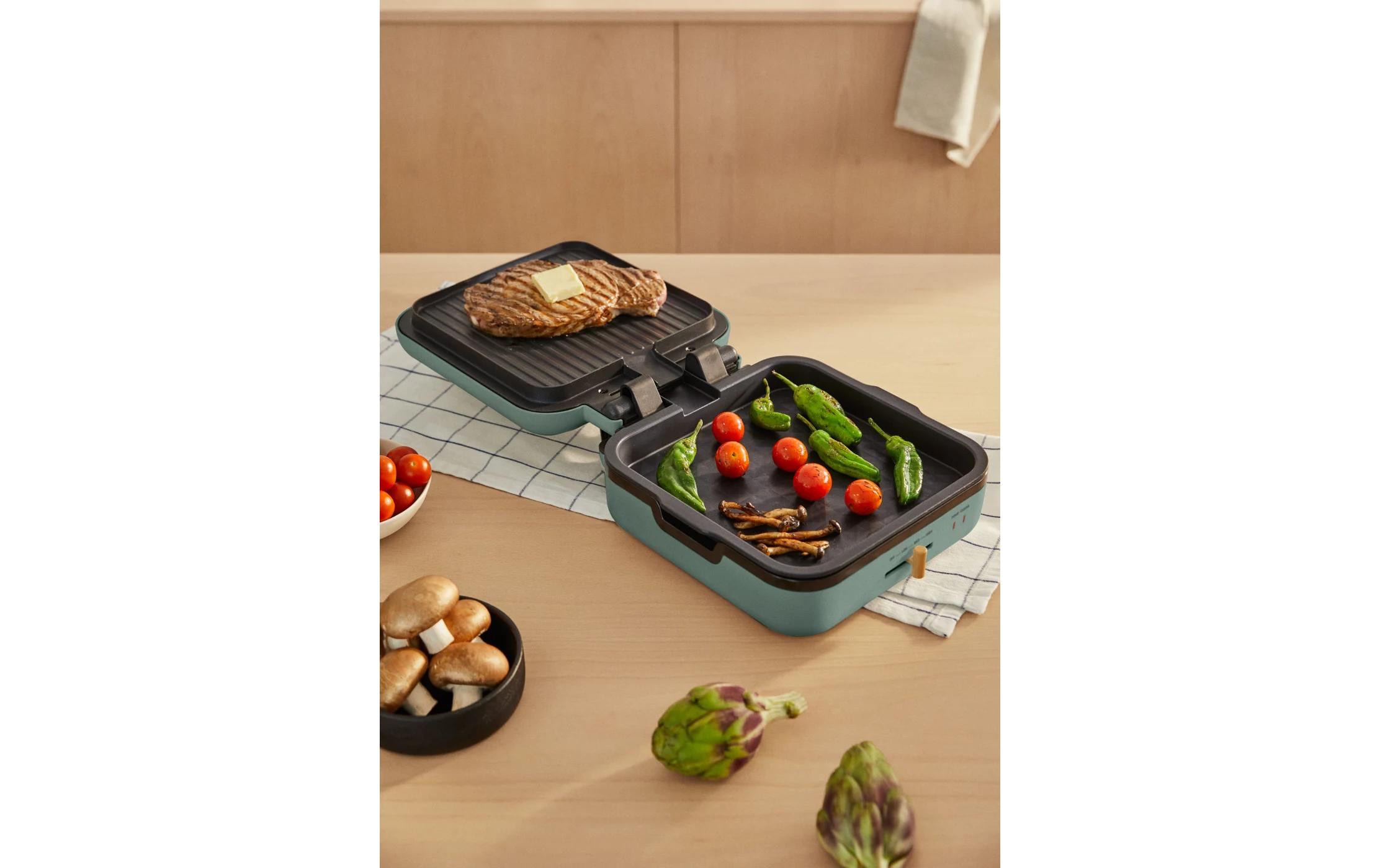 Create Waffeleisen Stone Studio Pro - 180° Salbeigrün