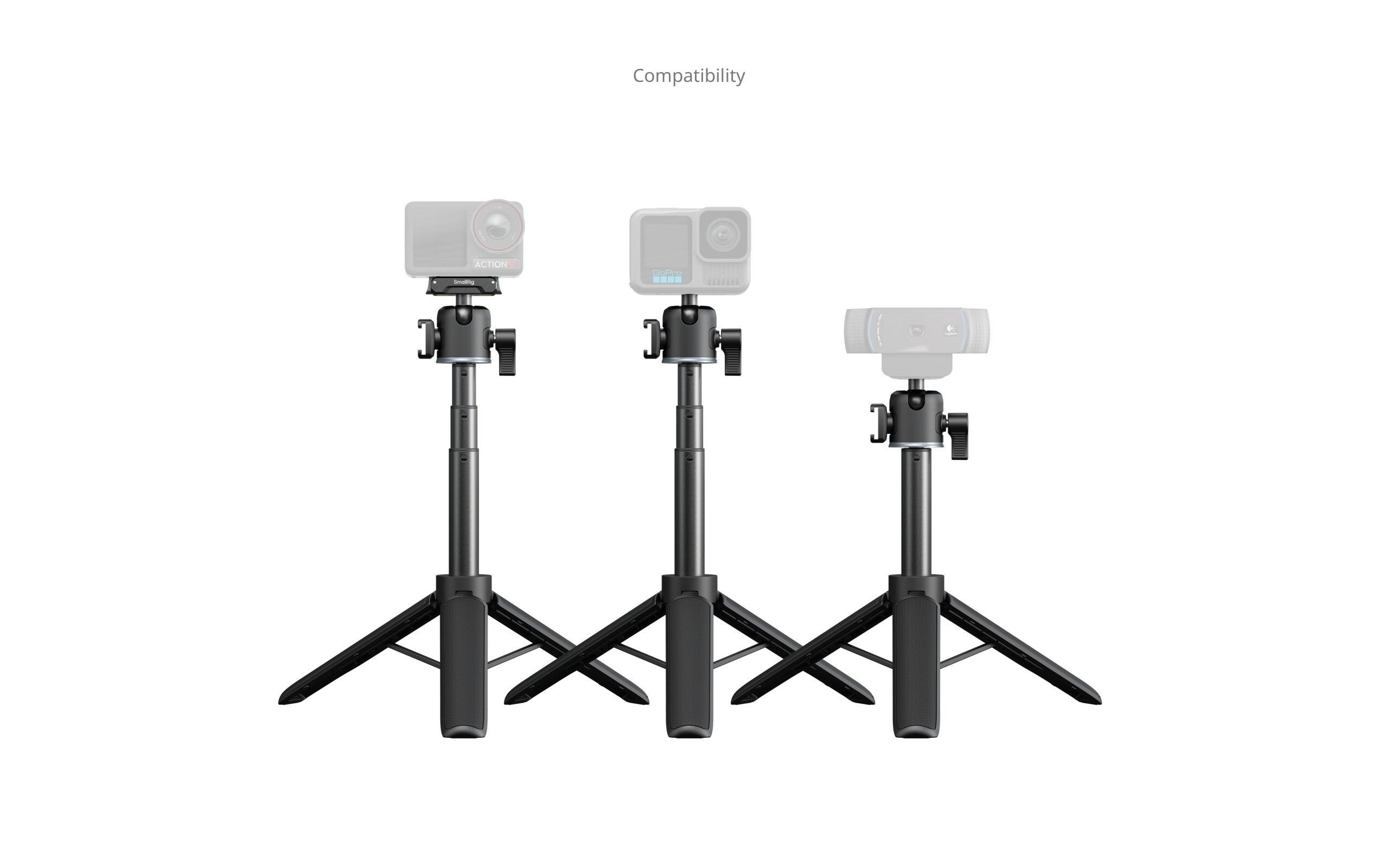 Smallrig Smartphone-Stativ Grip-Stativ für Action-Kameras