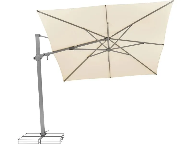 Suncomfort by Glatz Sonnenschirm Varioflex Ecru Suncomfort by Glatz Sonnenschirm Varioflex Ecru