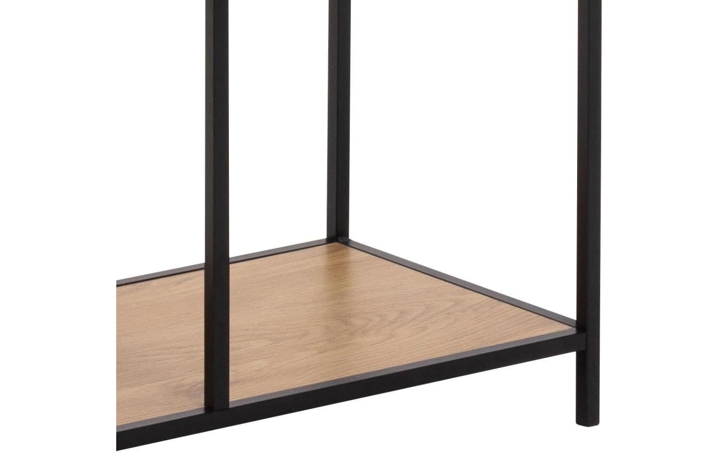 AC Design Regal Seaford Braun, 77 x 35 x 185 cm